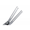 PONIKS Kaksinkertaiset metalliklipsejä 4.5cm 10kpl.