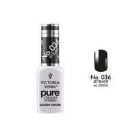 VICTORIA VYNN 036 Pure Creamy Hybrid Jet Black crème hybride lak 8ml