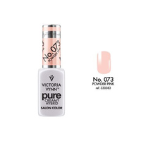 VICTORIA VYNN 073 Pure Creamy Hybrid Powder Pink Hybrid Lacquer 8ml