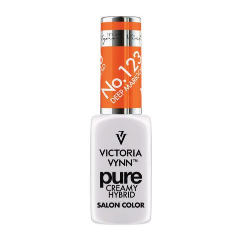 VICTORIA VYNN 123 Pure Creamy Hybrid Deep Marigold cream hybrid polish 8ml
