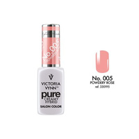 VICTORIA VYNN 005 Laca Híbrida Cremosa Pura Rosa en Polvo 8ml