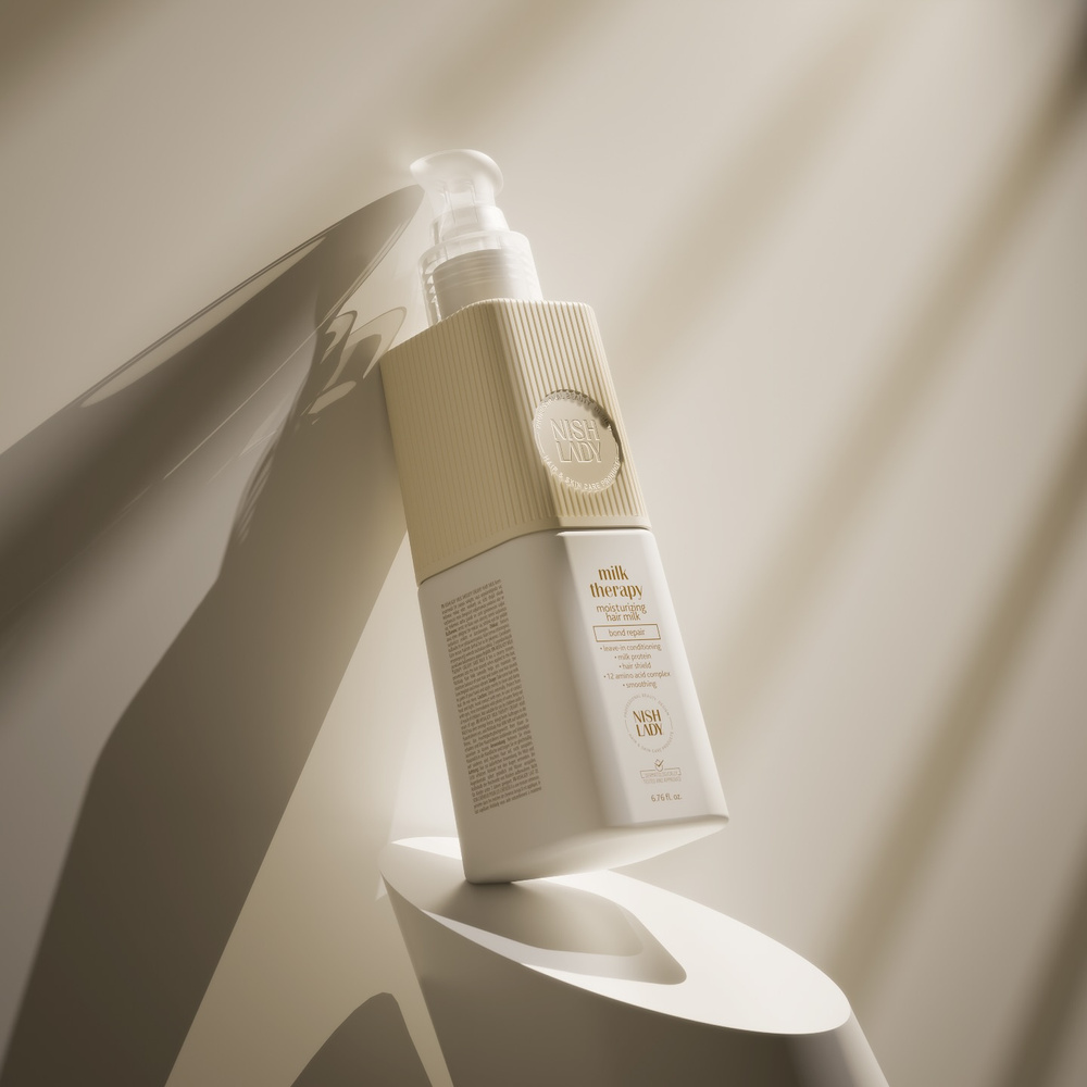 Nishlady Milk Therapy Shampoo met Melkeiwitten 947 ml