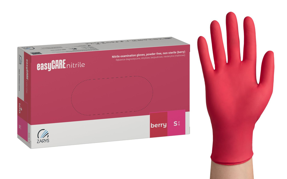 Zarys Gants nitrile rose Easy Care L 100 pcs.