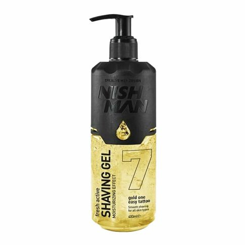 Nishman Gel na holení 7 Gold One 400 ml