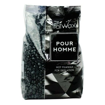 ItalWax Pour Homme Wosk Twardy w Granulkach Do Depilacji Bezpaskowej Dla Mężczyzn 1 kg 